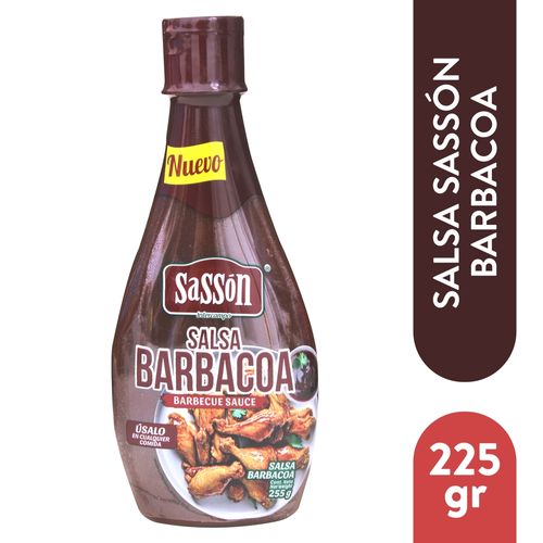Salsa Barbacoa Sasson 255gr 12u
