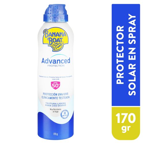 Protector solar Banana Boat advance FPS 50 - 170 g