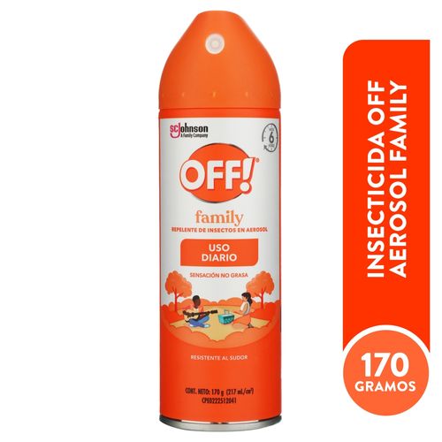 Repelente de Insectos OFF! Family en Aerosol - 170 g