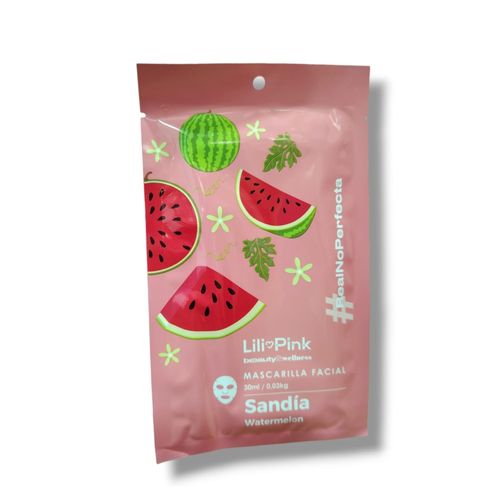 Mascarilla Facial Lili Pink Sandia 30 Ml