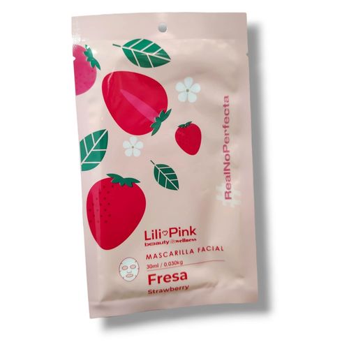 Mascarilla Facial Lili Pink Fresa 30 Ml