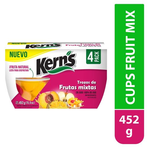 Tazas Kern's frutas mixtas - 452 g