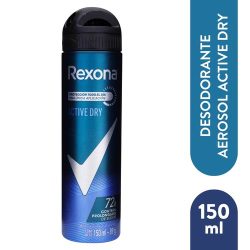 Desodorante Rexona Active Dry en Spray - 150 ml