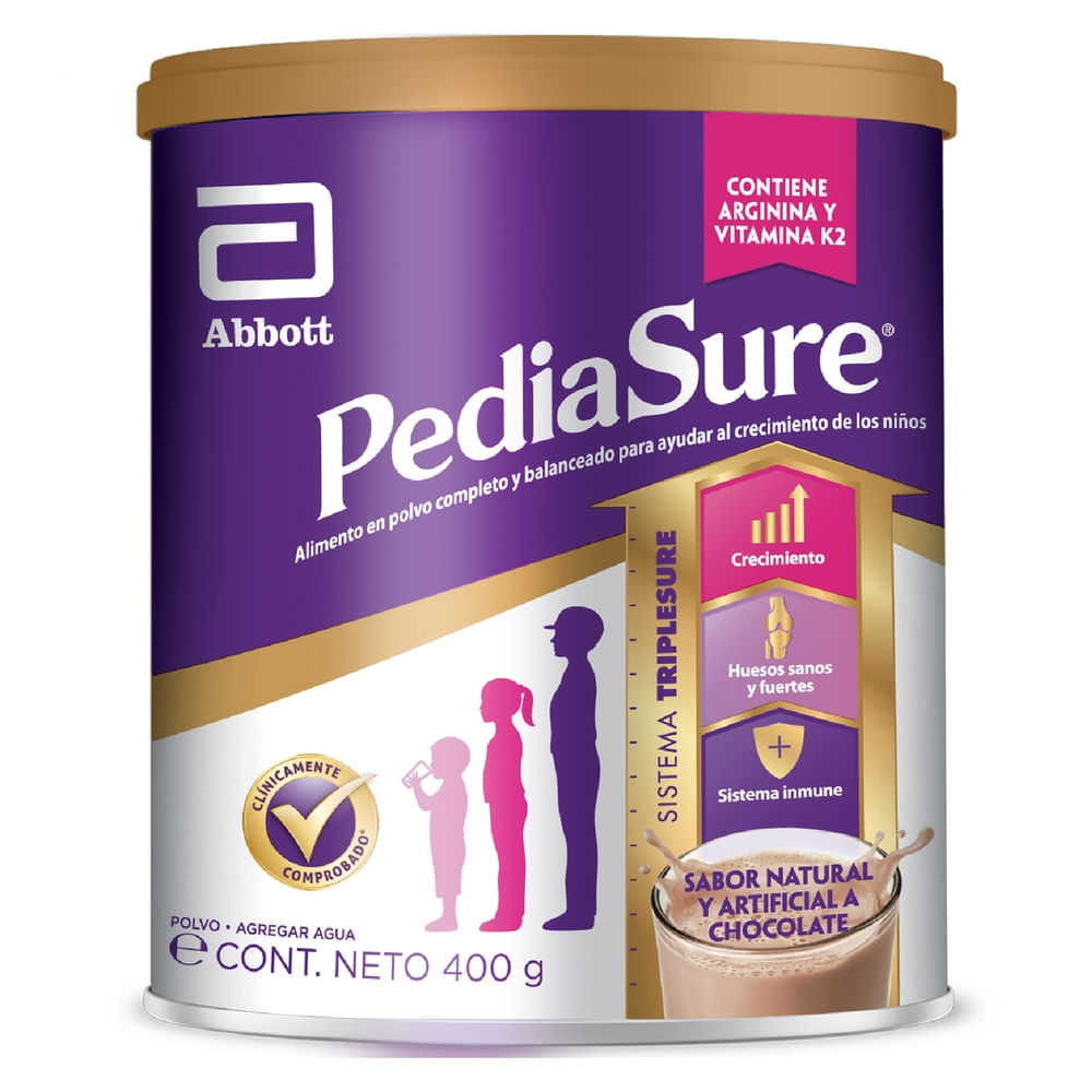 Complemento Pediasure Chocolate 400Grs