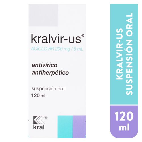 Kralvir-Us Susp Oral 200Mg/5Ml 120