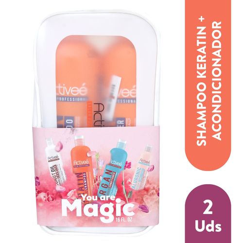 Kit Activeé shampoo y acondicionador keratina - 944 ml