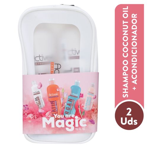 Kit Activeé shampoo y acondicionador cintillo coco - 32 oz