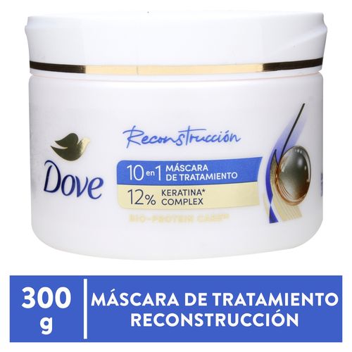 Mascarilla Capilar Dove Tratamiento reconstrucción keratina - 300 g