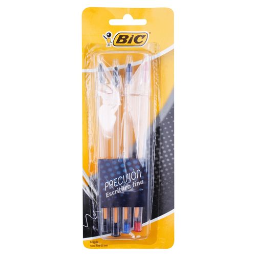 Bic Boligrafo Precision 4 Unidades