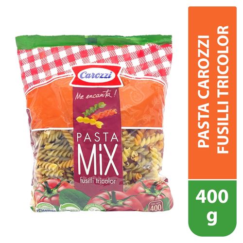 Pasta Carozzi fusilli tricolor - 400 g