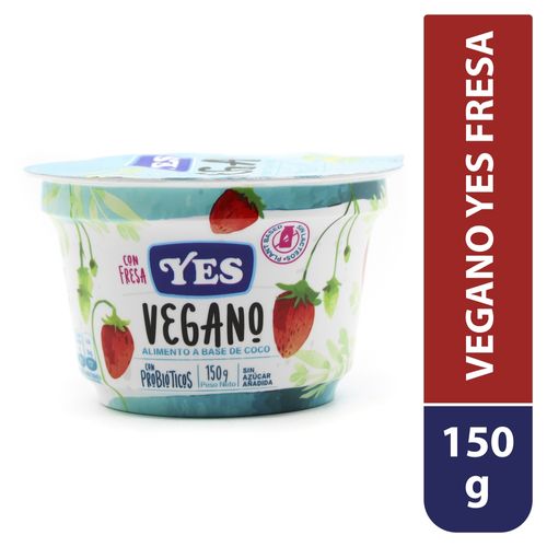 Yogurt Yes vegano fresa -150 g