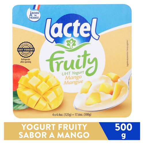 Lactel Yogurt Mango 4pack 125gr