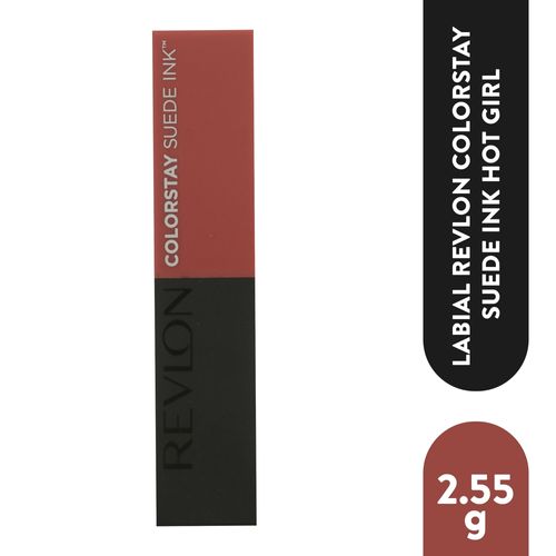 Labial Revlon colorstay suede ink hot girl - 2.55 g