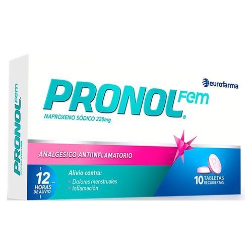 Analgesico Antiinflamatorio Pronol Fem