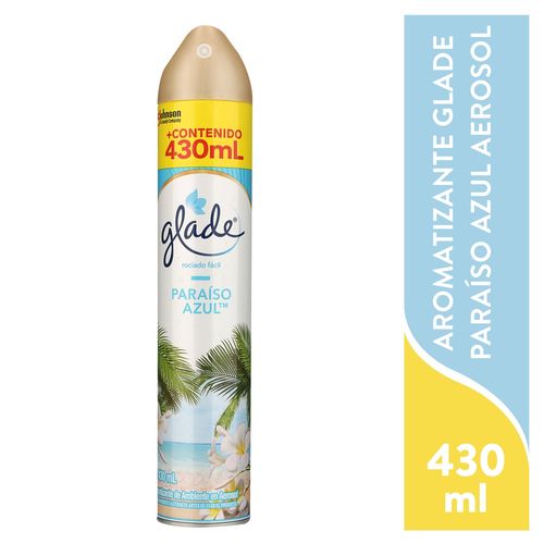 Aromatizante Glade Paraiso Azul 430ml