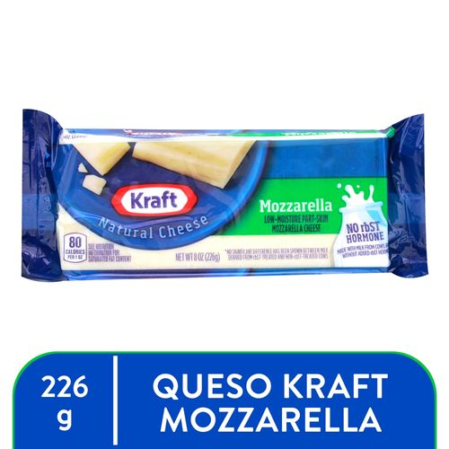 Queso Kraft mozzarela entero - 227 g