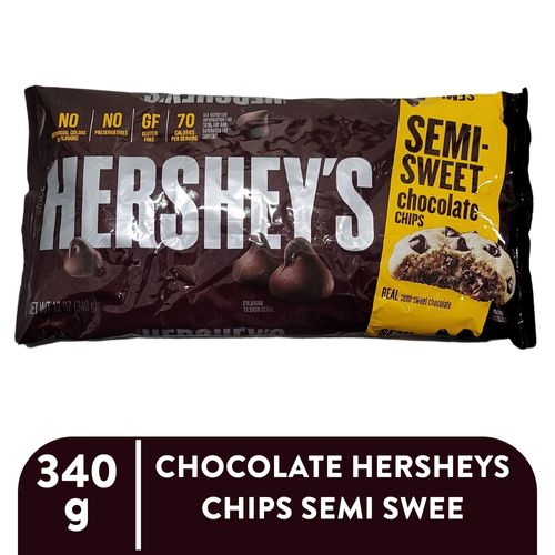 Hershey's's Chispas Semi Dulce Choco - 340 g