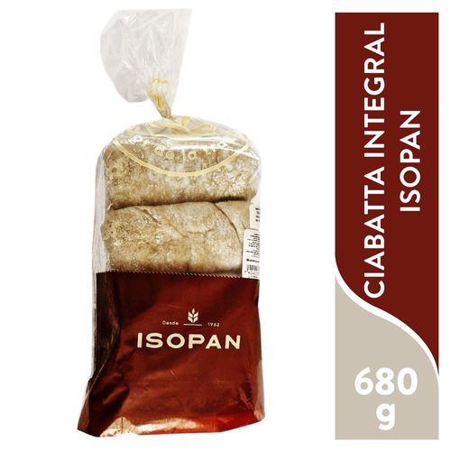 Ciabatta Isopan Integral 8 Uds - 680 g