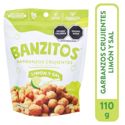 Banzitos Crujientes Limon Y Sal 110G