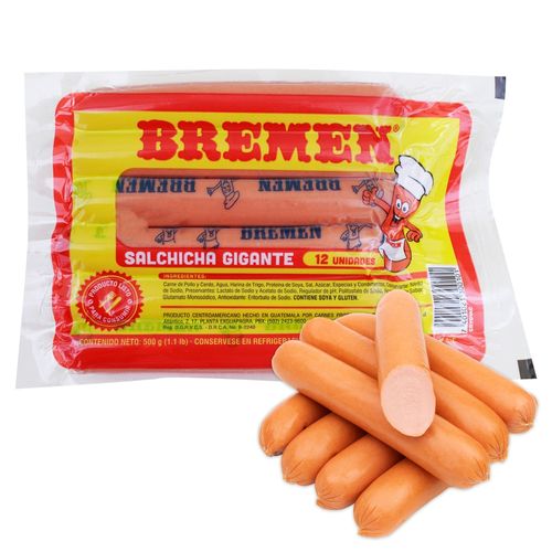 Salchicha gigante Bremen - 500 g