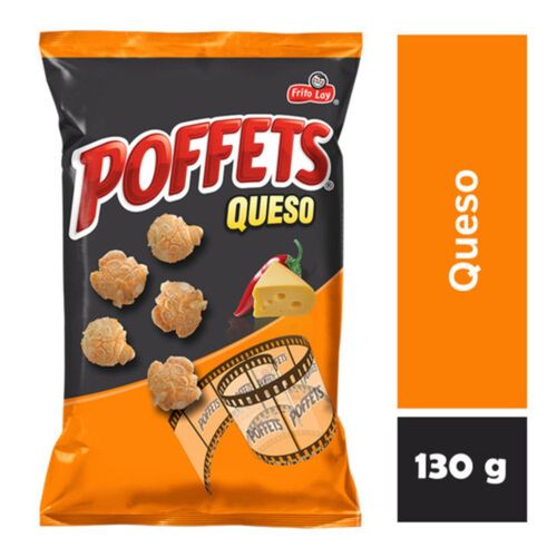 Snack Frito Lay Poffets Palomitas Con Queso - 130 g