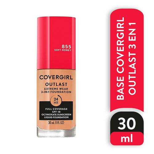 Base Covergirl Outlast Extrem Soft Honey 855 - 30 g