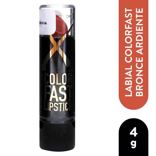 Labial Xfactor Color Fast Bronce Ardiente - 4 g