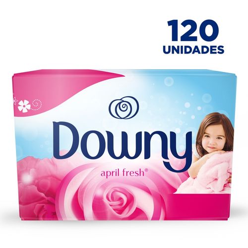 Hojas para Secadora Downy April Fresh, 120 Uds