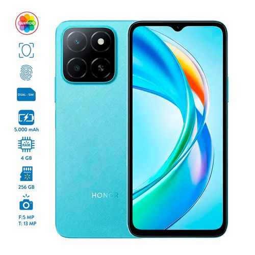 Celular Honor X5B Plus 4GB RAM 256GB Almacenamiento