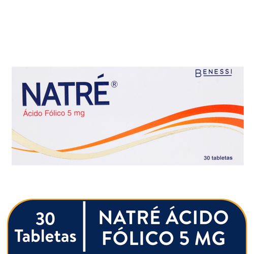 Diabetes y Tiroides Benessi Natre 5mg x 30 Tabletas