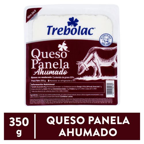 Queso panela Trebolac ahumado - 350 g