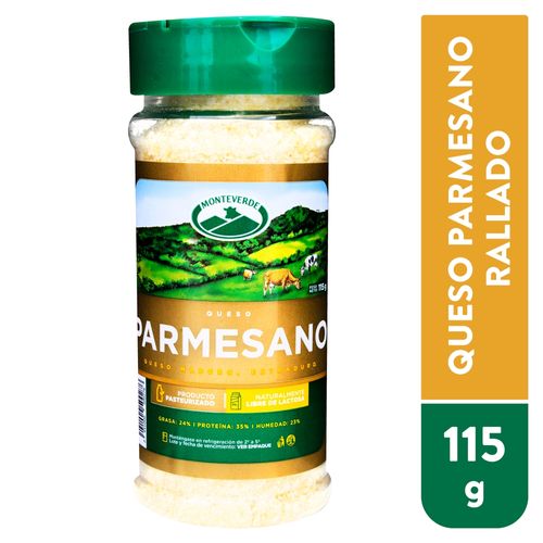 Queso Monte Verde Parmesano Tarro  - 115gr
