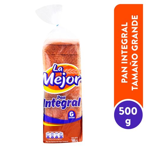 Pan La Mejor Sándwich Integral - 500 g