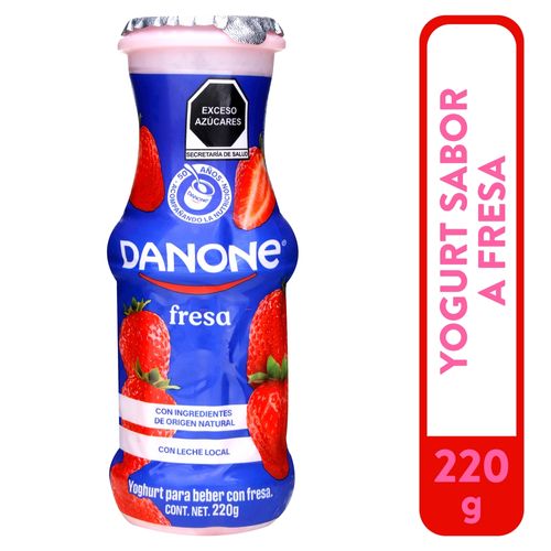 Yogurt Danone Sabor Fresa - 220 g