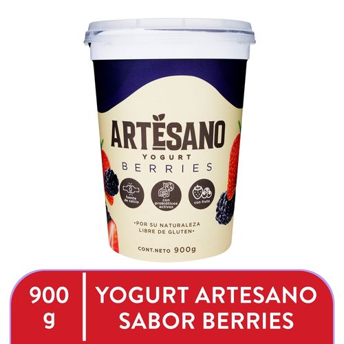 Yogurt Artesano Berries 900gr