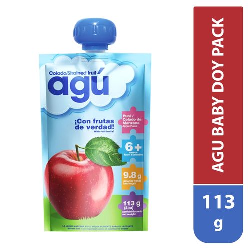 Colado Para Bebé Agu Sabor A Melón Doypack - 113 g