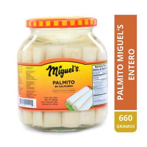 Palmitos Miguel's Enteros - 660 g