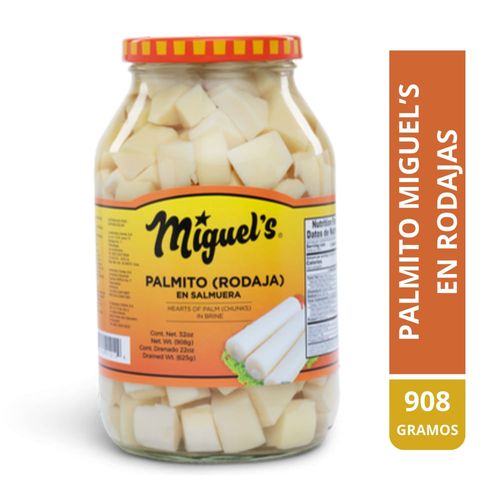 Palmitos Miguel's En Rodajas - 908 g