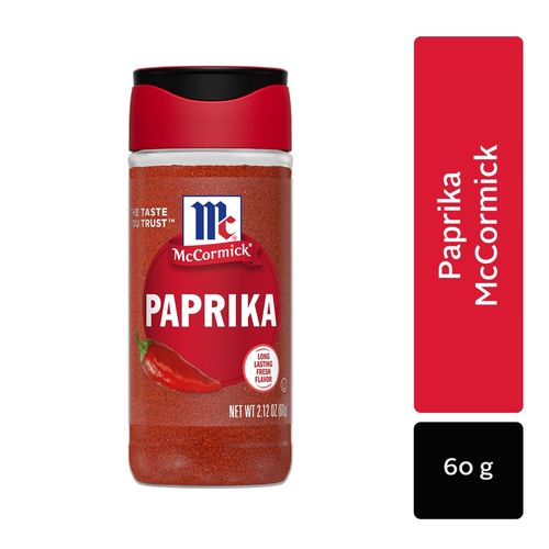 Paprika Pimentón Español McCormick frasco - 60 g