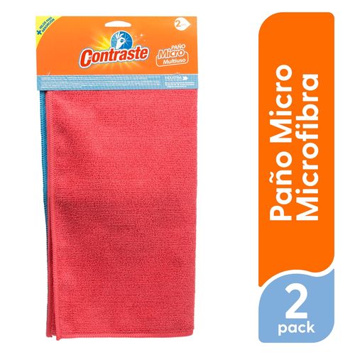 Paño El Contraste Microfibra - 2 Uds