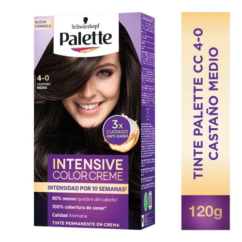 Tinte Palette Cc 4 0 Castaño Medio Kit