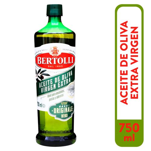 Aceite Bertolli Virgen Botella Pet 750ml