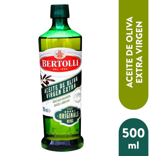 Aceite Bertolli Virgen Botella Pet 500ml