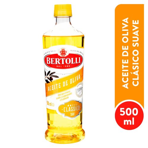 Aceite Bertolli Oliva Botella Pet 500ml