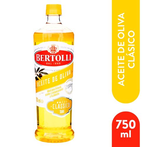 Aceite Bertolli Oliva Botella Pet 750ml