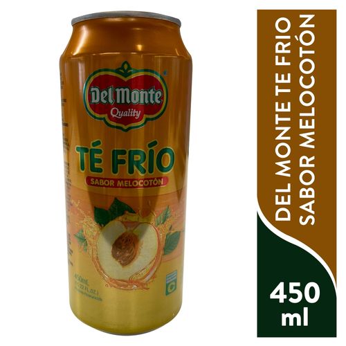 Te Frio Del Monte Melocoton Lata 450 Ml
