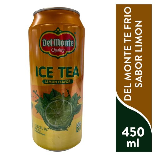 Te Frio Del Monte Limon Lata 450 Ml