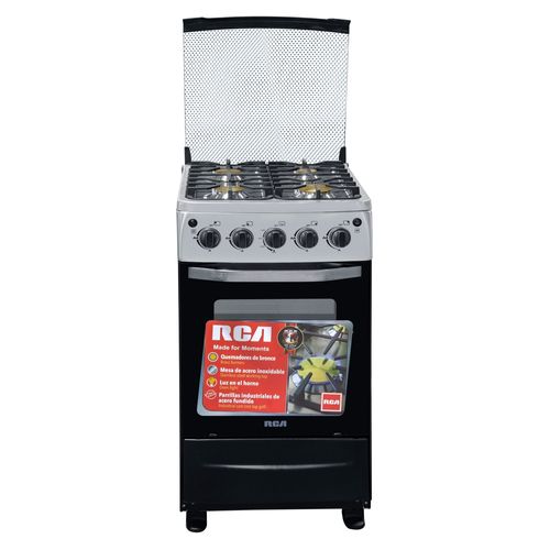 Cocina de gas RCA RCCR22CV color negra