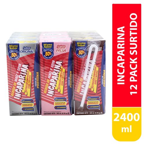Doce Pack Incaparina Lpt Surtido Promo