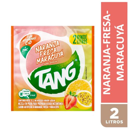 Bebida Polvo Tang Mix Naranja Fresa Maracuya 13 Gr